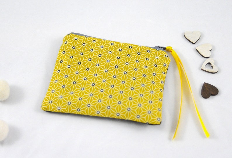 Coin purse choice 3 red or yellow or black