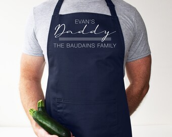 Personalized Family Member Apron – Custom Cooking Gift