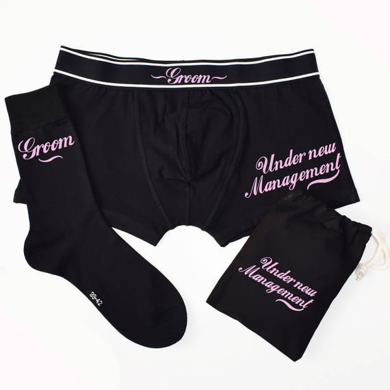 Gorgeous Groom Wedding Underwear Gift Set – Weasel and Stoat
