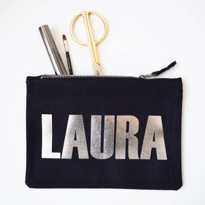 Personalised Name Make Up Bag