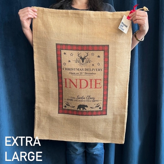 Printed hessian sacks hotsell