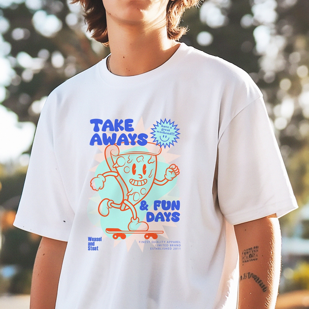 EXAM's PIZZA STAFF T-SHIRT with mellow