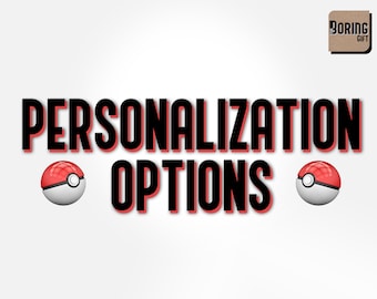 Change Text on a Standard Card! ADD ON ONLY