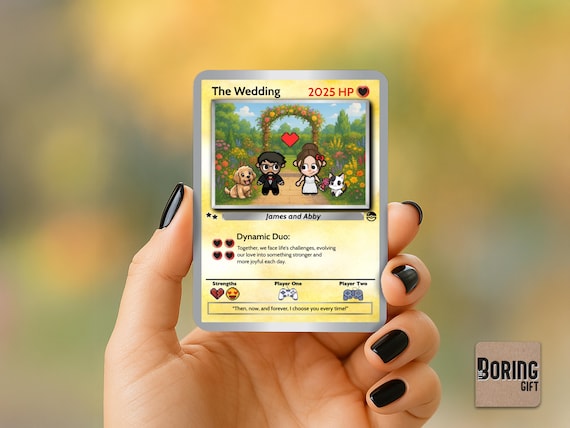 custom wedding pokemon card Custom Wedding Day Pokemon Card