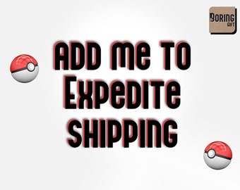 Express Shipping! (reliable fast shipping speed) - Add on item only