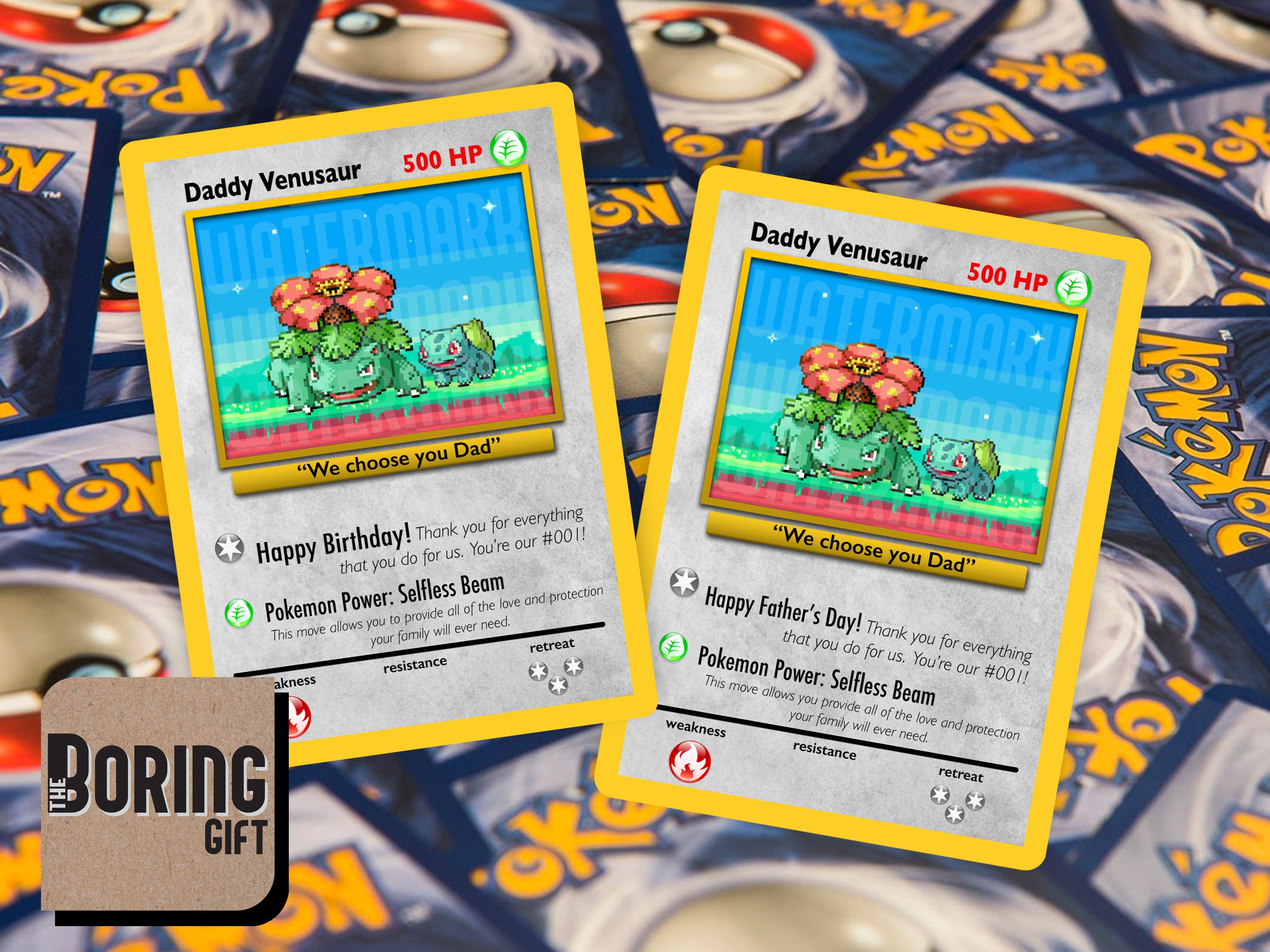 pokemon fathers day card Amazon.com: Nestura Metal Customized Fathers Card with Photo | Thoughtful Dad  Card Custom