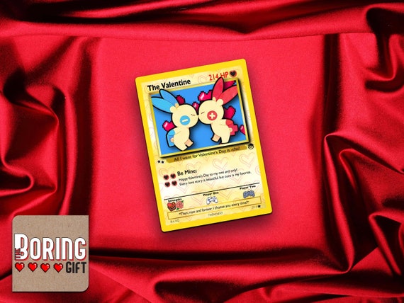 Valentine Pokemon Card Gift for Him or Her, Romantic Pixel Plusle and Minun - Etsy Valentine Pokemon Card Gift for Him or Her, Romantic Pixel Plusle and Minun - Etsy