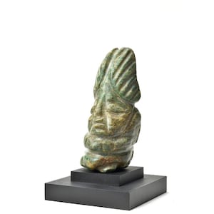 Authentic Mayan Jade Deity Figurine - Kaminaljuyu Site