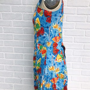 Vintage Tropical Summer Dress. Beach Dress. Tropical Summer Dress. image 7