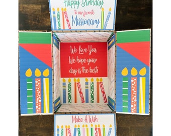 Birthday Care Package Printable (LDS Missionary/College Student)