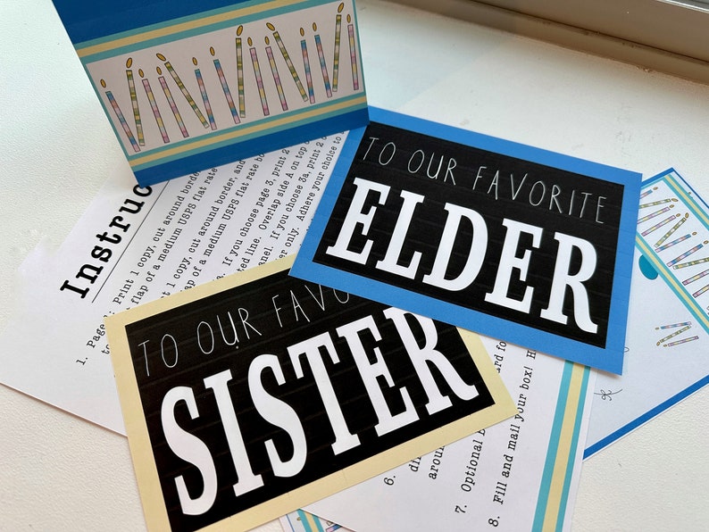 LDS Missionary Birthday Care Package Decor - Etsy
