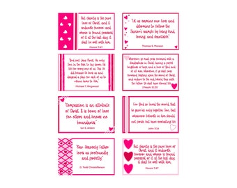 8 Printable LDS Valentine Quotes