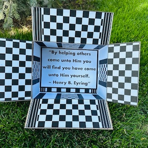 LDS Missionary Half Way There Care Package Box Decor