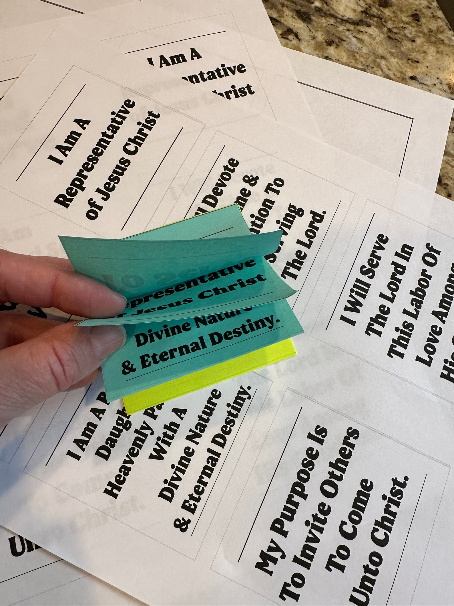 LDS Missionary Mission Call Sticky Note Reminders - Etsy