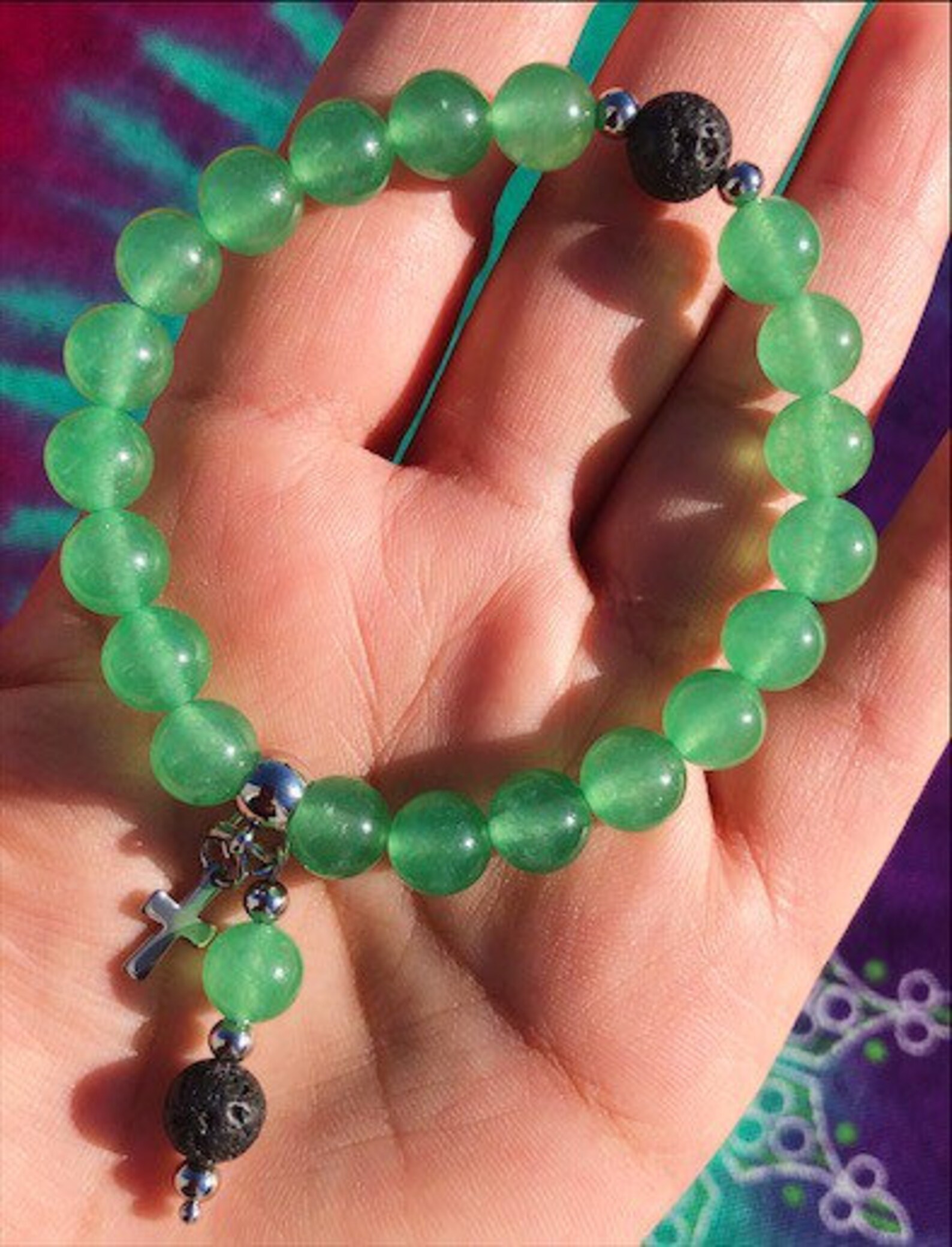 Good luck bracelet Green jade bracelet jade bracelet Etsy