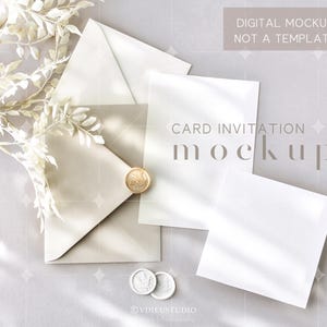 5x5 quadratische Einladung Mockup, 5x7 Pamphlet Mockup, Hochzeitseinladung Mockup, ADDARD-48