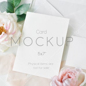 Card Mockup, Wedding Mockup, Blank Card Mockup, Wedding Card Mockup, Stationery Mockup, VDCARD-6