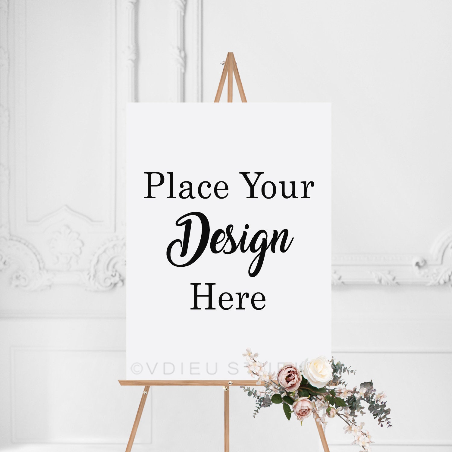 Download Wedding Sign Mockup Easel Mockup Poster Mockup Vdieu 275 Etsy