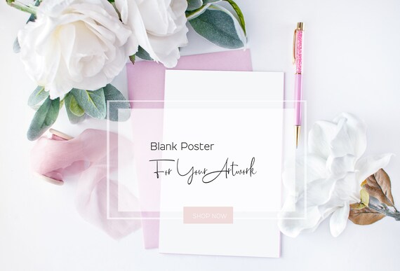 5x7 Empty Card Mockup Wedding Card Mockup Invitation Etsy