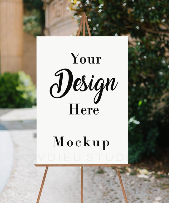 Download Wedding Seating Chart Mockup Image Wedding Sign Mockup Etsy