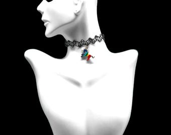 Gargantilla del Orgullo Gay / Collar minimalista del Orgullo / Joyería LGBT / Regalo discreto para salir del armario / Regalo para el Mes del Orgullo / Accesorios del Orgullo Gay