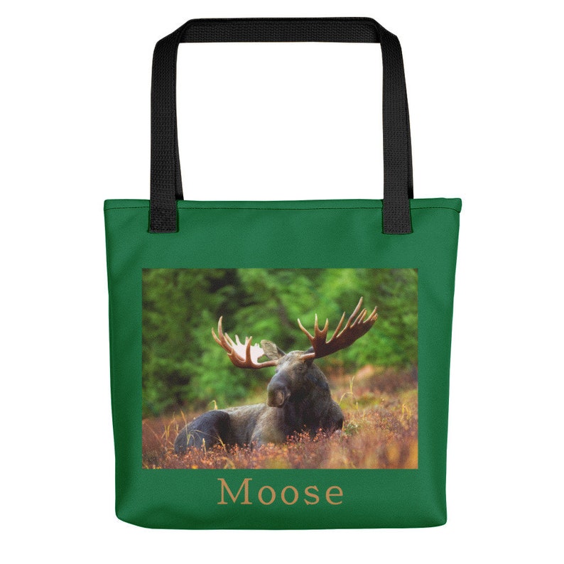 Moose Green Anamax Tote bag