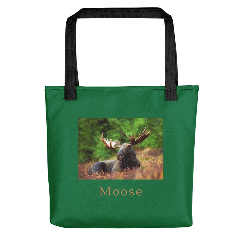 Moose Green Anamax Tote bag