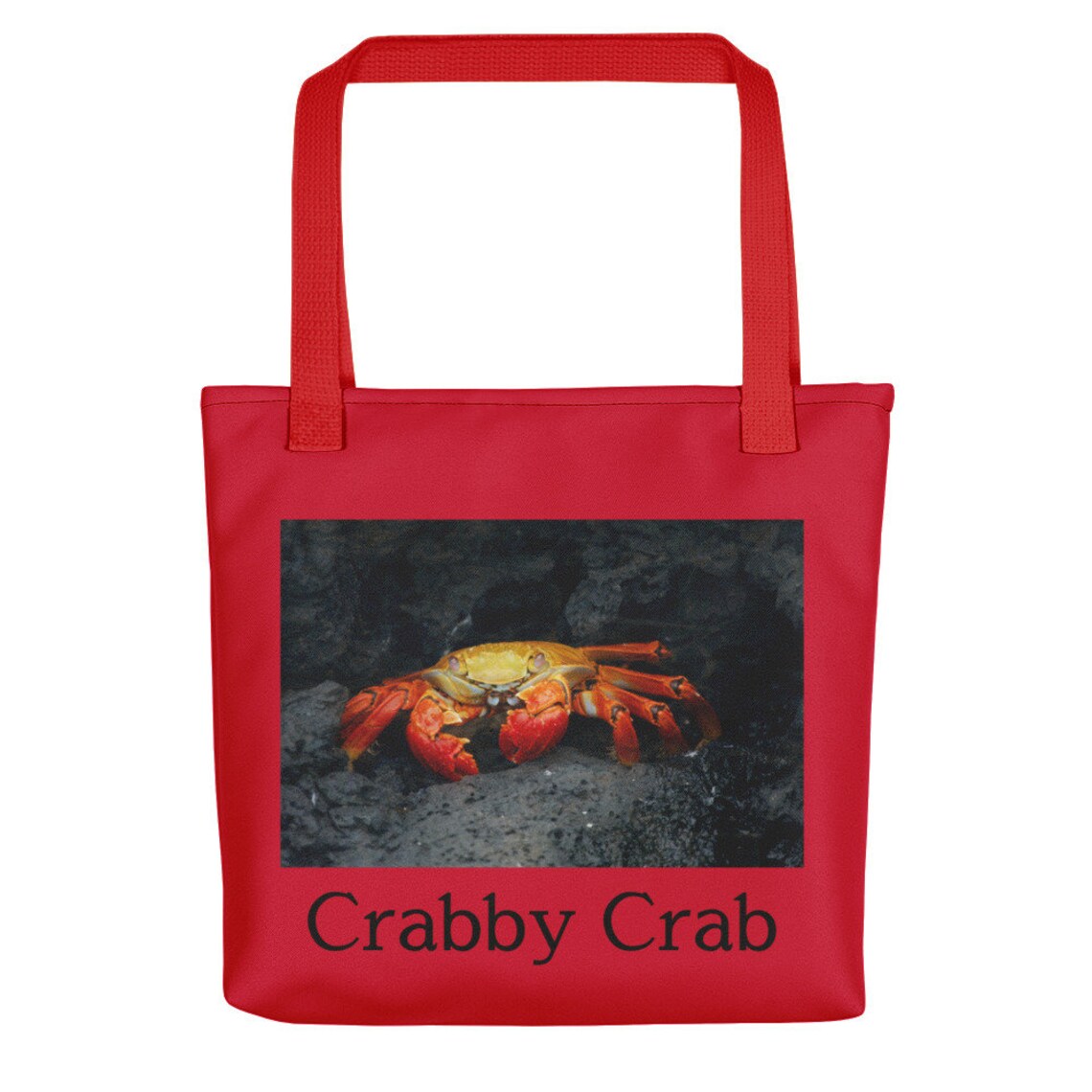 Crabby Crab Anamax Tote Bag Etsy