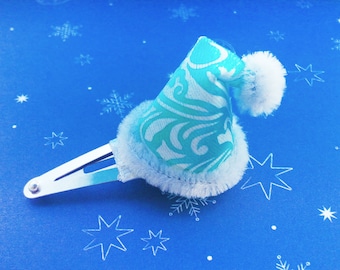 Christmas Hair Clip Baby Bows Santa Claus Hat Christmas Hat Photo Prop Hats Santa Hair Bow Christmas Gifts Christmas Bows Hair accessories