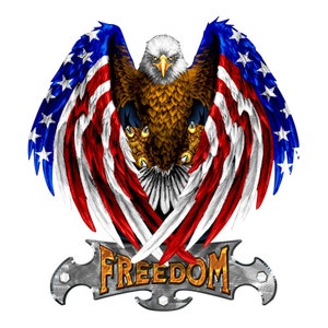 New Freedom Decal American Decal Freedom With Flag Etsy The national flag or flag of a country is a patriotic symbol that represents its belief, vision citizens of the country may wear the colors present in country flags or may use other related. etsy
