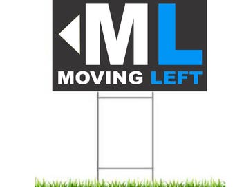 yard sign political etsy