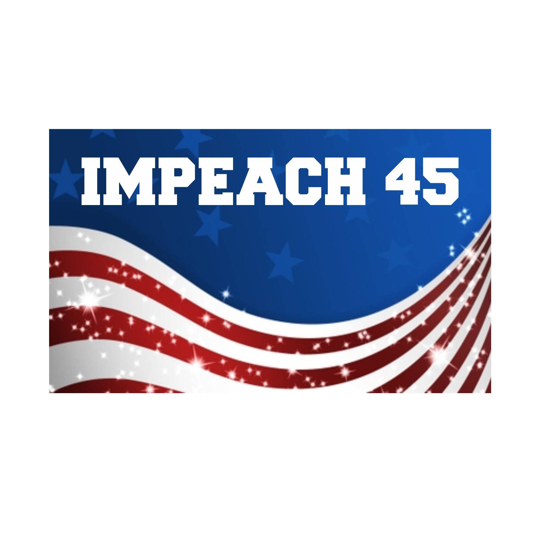 Impeach trump saying sticker impeach trump sign Impeach | Etsy