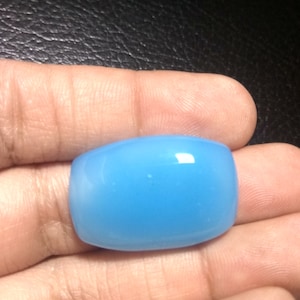BLUE ONYX-Blue onyx cabochon-Blue onyx cab-Beautiful onyx cab-Loose blue onyx-Onyx cabochon-Onyx for jewelry makers-Jewelry supply-Code Z21C