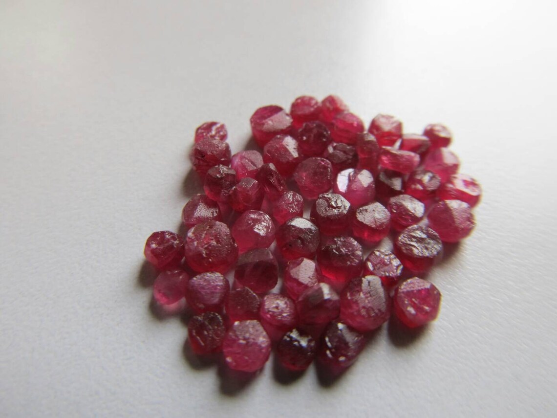 Natural / Untreated / Unpolished / Unfaceted / Ruby / - Etsy