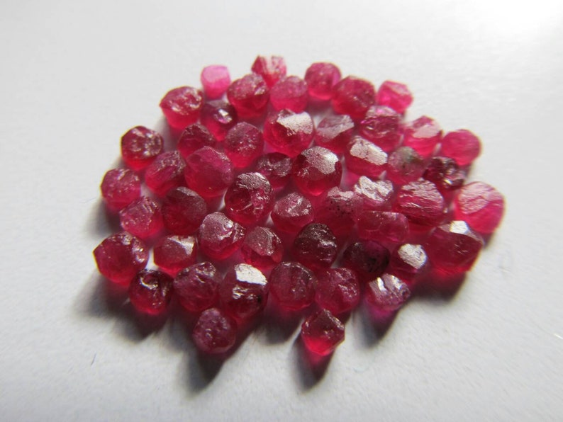 Natural / Untreated / Unpolished / Unfaceted / Ruby / | Etsy