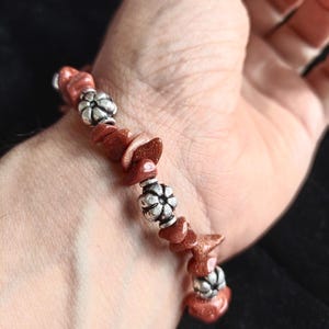 Bracelet, Sunstone bracelet, Sunstone gemstone bracelet, trendy bracelet,stylish bracelet,stone bracelet,Designer bracelet, ethnic bracelet.