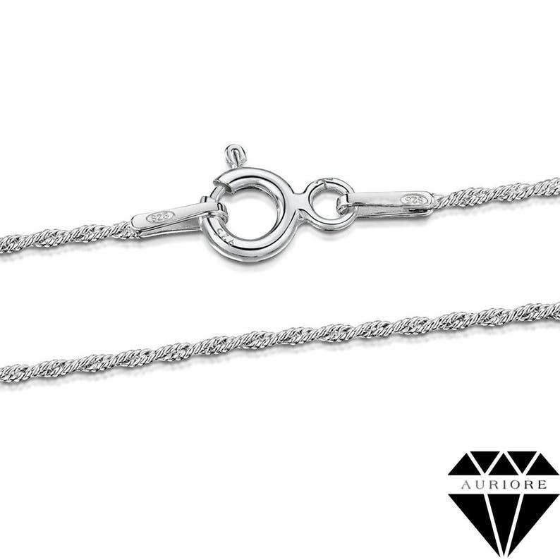 GORGEOUS NEW 925 SILVER LINK CHAIN IN LENGTHS 16-30in FREE UK P/&P