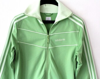 neon green adidas jacket