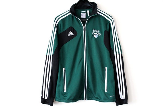 green adidas jacket vintage