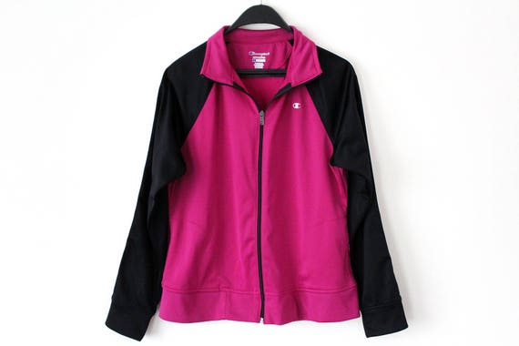 champion pink track jacket