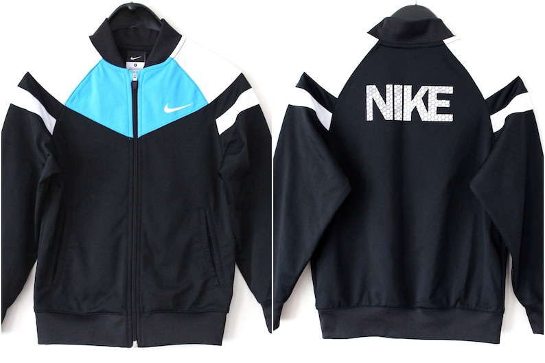 boys nike tracksuit black