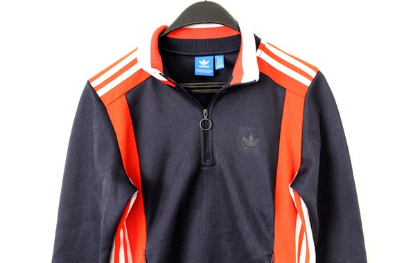 orange adidas sweater