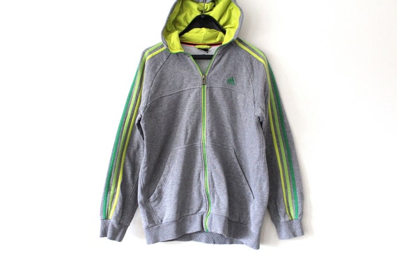 vintage yellow adidas sweatshirt
