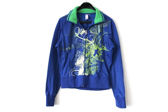 blue and yellow tracksuit