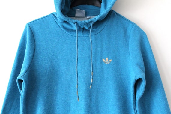 blue trefoil hoodie