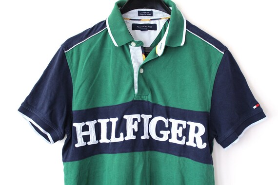 tommy hilfiger polo shirt green