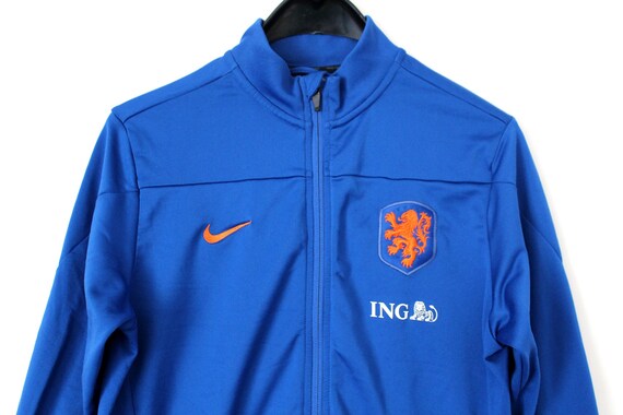 blue nike coat