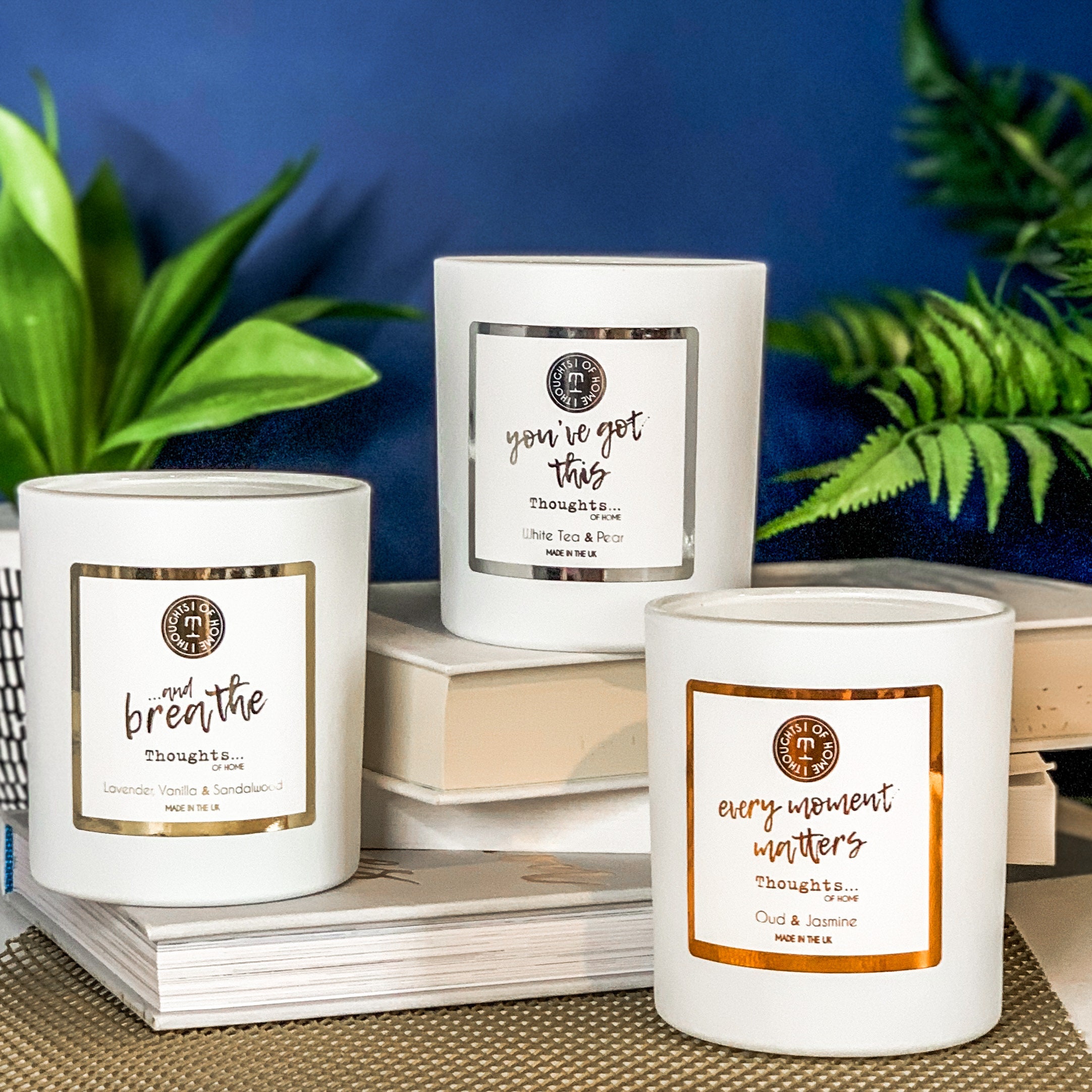 White tea & Pear Scented Candle Vegan Thoughts Essential oil Etsy 日本