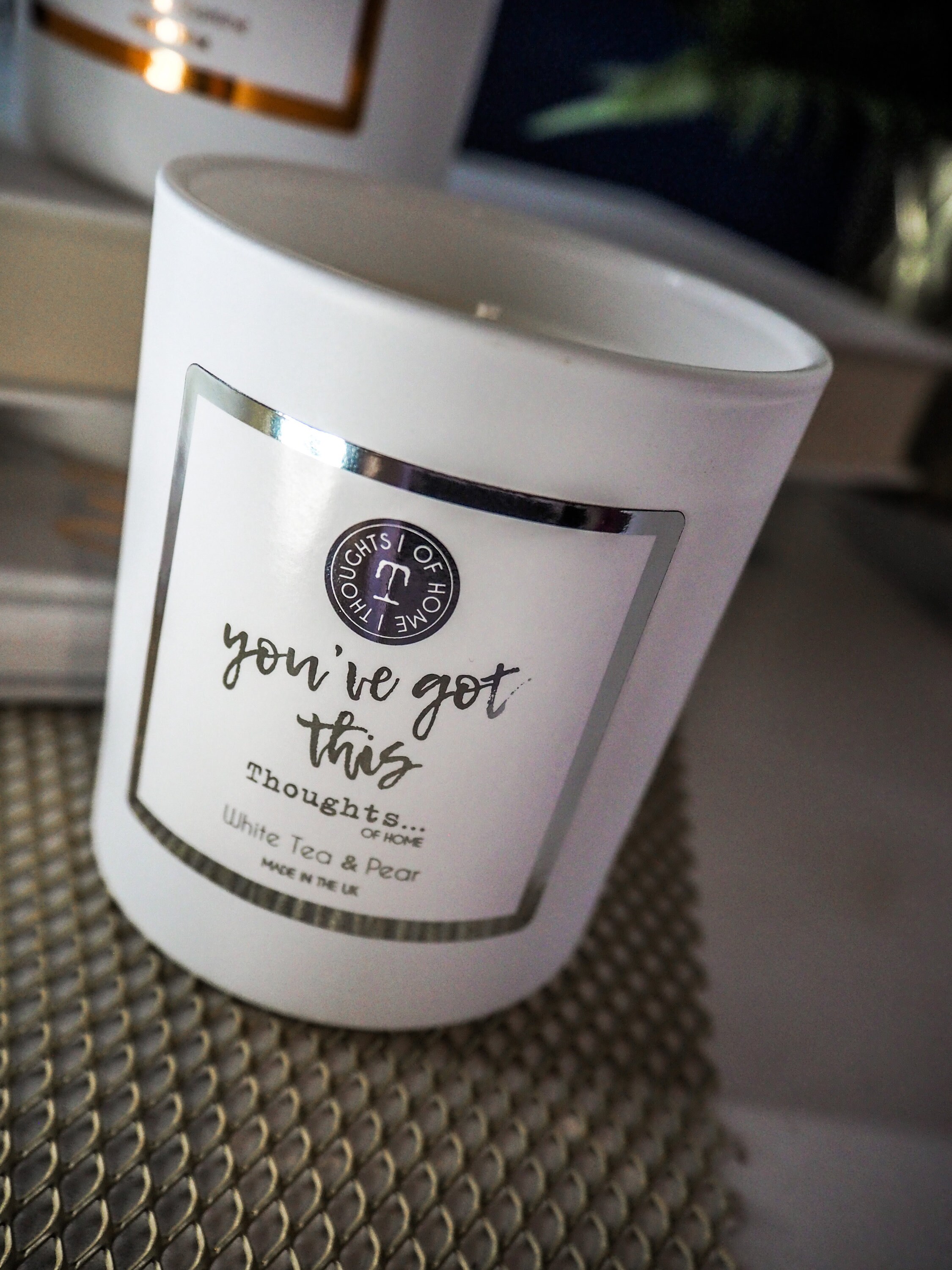 White tea & Pear Scented Candle Vegan Thoughts Essential oil Etsy 日本