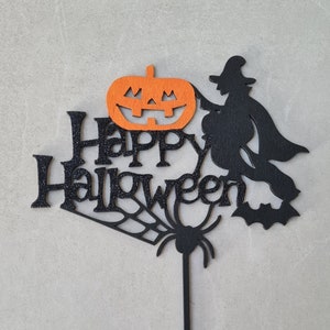 Halloween Cake Topper, Halloween Geburtstag Cake Topper, Halloween Geburtstag Dekorationen, Halloween